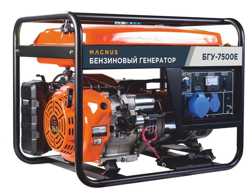 Генератор бензиновый Magnus БГУ7500Е в Омске
